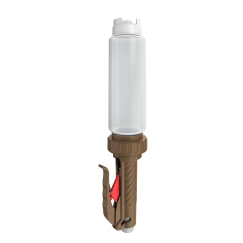Saucenspender, tragbar, 480 ml, hängende Quetschflasche, Gewürz-Quetschflasche für schnellen und einfachen Zugriff, Gewürz-Quetschflasche von Pitadue