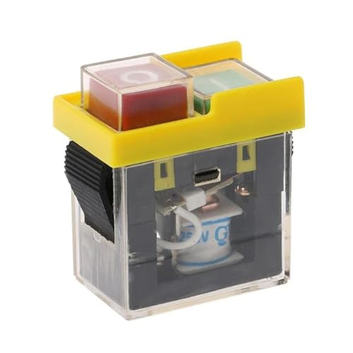 Staubsichere Momentane Elektromagnetische Schalter Für KJD6 5E4 Für Maschinensicherheitsschalter Nothaltsabschneidemaschinen Magnetische Startknopf Selbstverriegelungsschalter von Pitadue