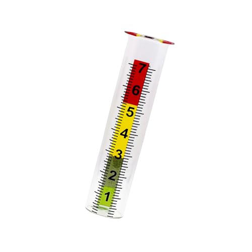 Verbesserte Regenmessgeräte Freien Mit Großer Anzahl Und Blauem Wassereffekt Für Einfache Lesen Und Installation Präzise Messung Regenmessgeräte von Pitadue