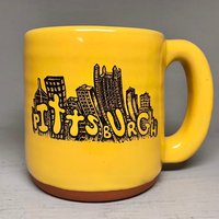 stadtansicht Pittsburgh Keramik Tasse stadtansicht Pittsburgh Keramik Tasse von PittsburghPottery