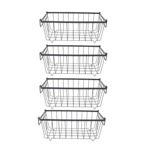 Pitycbo 4Pcs Gefrierschrank Organizer Bins Tief für Küche Regal Organisation Bad von Pitycbo