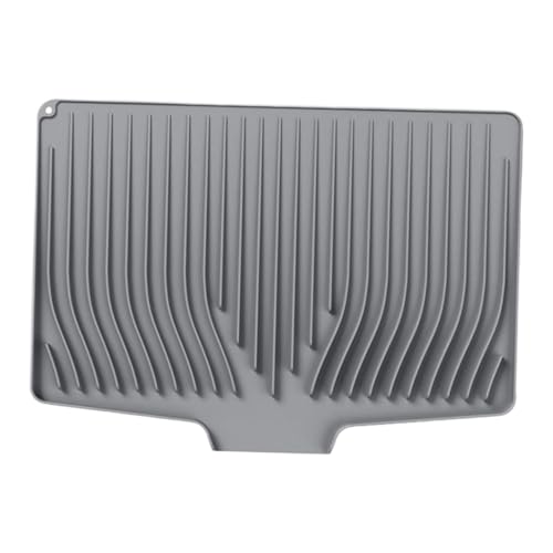 Pitycbo Abtropfmatte Aus, Abtropfunterlage, Tischset, Tischset für Den Innenbereich, Zuhause, Esszimmer, Esstisch, Grau Pitycbo Abtropfmatte Aus, Abtropfunterlage, Tischset, Tischset für Den Innenbereich, Zuhause, Esszimmer, Esstisch, Grau von Pitycbo