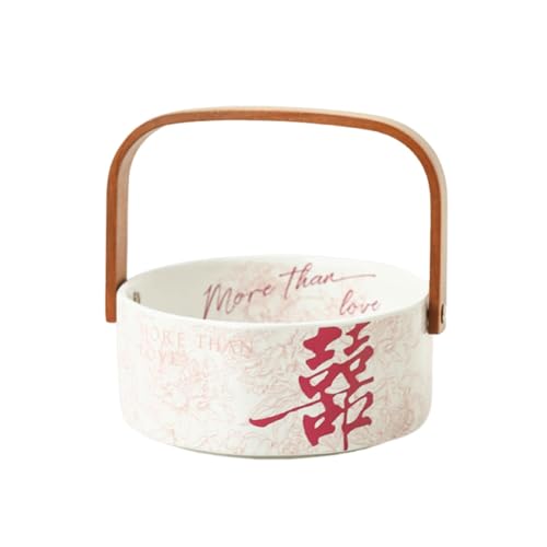 Pitycbo Chinesische Hochzeit Süßigkeiten Platte Doppel Glück Getrocknete Obst Gericht Traditionelle für Hause, Weiß Pitycbo Chinesische Hochzeit Süßigkeiten Platte Doppel Glück Getrocknete Obst Gericht Traditionelle für Hause, Weiß von Pitycbo