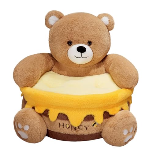 Pitycbo Kindercouch, Einzelsitzer Sofa, Bärenkissen, Sofa, Wohnmöbel mit Rückenlehne, Weicher, Waschbarer Bezug Fürs Kinderzimmer, Sesselstuhl Pitycbo Kindercouch, Einzelsitzer Sofa, Bärenkissen, Sofa, Wohnmöbel mit Rückenlehne, Weicher, Waschbarer Bezug Fürs Kinderzimmer, Sesselstuhl von Pitycbo