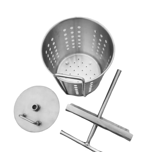 Pitycbo Manueller Entsafter für Honig Und Gemüseabfüllung mit Stabilem Standfuß, 20 Cm X 13 Cm Pitycbo Manueller Entsafter für Honig Und Gemüseabfüllung mit Stabilem Standfuß, 20 Cm X 13 Cm von Pitycbo