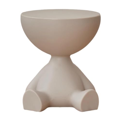 Pitycbo Beistelltisch runder Couchtisch mit Ablagefläche, kreativer Couchtisch klein für Wohnzimmer, Wohnzimmertisch, Nachttisch modern Sofatisch tragbar für Schlafzimmer Couch und Sofa, Groß Grau Pitycbo Beistelltisch runder Couchtisch mit Ablagefläche, kreativer Couchtisch klein für Wohnzimmer, Wohnzimmertisch, Nachttisch modern Sofatisch tragbar für Schlafzimmer Couch und Sofa, Groß Grau von Pitycbo