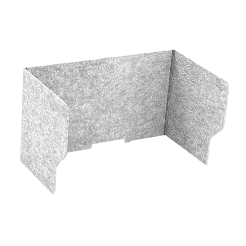 Pitycbo Schreibtisch Partition Desk Privacy Panel Schalldichte Mehrzweck Tragbarer Schreibtischteiler Schutz für, Tischstudent, 60cmx50cmx50 cm von Pitycbo