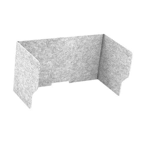 Pitycbo Schreibtisch Partition Desk Privacy Panel Schalldichte Mehrzweck Tragbarer Schreibtischteiler Schutz für, Tischstudent, 80cmx50cmx50 cm von Pitycbo
