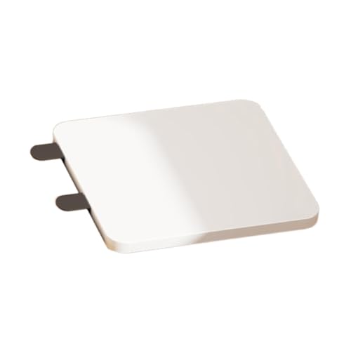 Pitycbo Schreibtisch Verlängerungstablett, Faltbares Verlängerungstablett, Tastaturablage, Organizer Tablett, Handgelenkstütztablett, Holz, Metall, Geeignet F, Weiß von Pitycbo