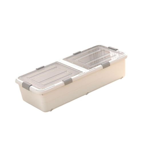 Pitycbo Unterbett Aufbewahrungsbehälter, 100 X 50 X 15 cm, Ausziehkorb, Staubdicht, Große Schuhaufbewahrung, Organizer Schublade für Garderobe zu Hause Pitycbo Unterbett Aufbewahrungsbehälter, 100 X 50 X 15 cm, Ausziehkorb, Staubdicht, Große Schuhaufbewahrung, Organizer Schublade für Garderobe zu Hause von Pitycbo