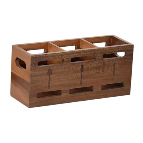 Pitycbo Wiederverwendbarer Besteckhalter Aus Holz mit Rutschfester Anzeige für Die Küche Und Esszimmer zu Hause Pitycbo Wiederverwendbarer Besteckhalter Aus Holz mit Rutschfester Anzeige für Die Küche Und Esszimmer zu Hause von Pitycbo