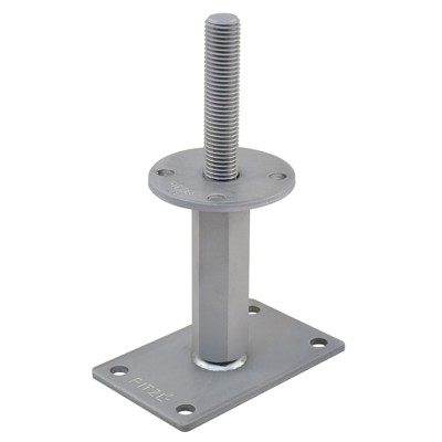 Pfostenträger PTP easy Rechts/Links Gewinde, "CE", Verstellbereich 142 - 207 mm, zinip Pfostenträger PTP easy Rechts/Links Gewinde, "CE", Verstellbereich 142 - 207 mm, zinip von Pitzl