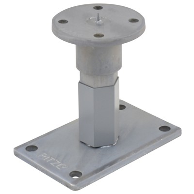 Pfostenträger PTP easy Stecksystem Z "CE", Verstellbereich 141 - 201mm, zinip Pfostenträger PTP easy Stecksystem Z "CE", Verstellbereich 141 - 201mm, zinip von Pitzl