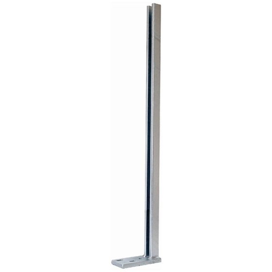 Pitzl® - Balkonsäule BSP, C-Profil 50x40x3 mm, Höhe 1000 mm "CE", zum aufdübeln, feuerverzinkt von Pitzl