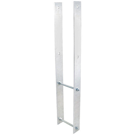 Pitzl® - Pfostenanker PAP H-Form verstellbar, Flacheisen 800x60x6, LW 145 mm, feuerverzinkt von Pitzl