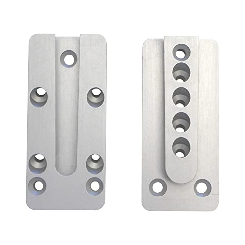 PITZL 88109.0000 Holzverbinder HVP 40x 90x 12 Aluminium eloxiert, Silber, 40x 90 von Pitzl