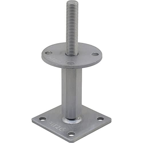 PITZL Pfostenträger Typ 10921.1400 ZiNiP beschichtet rechts/Links, Silber von Pitzl
