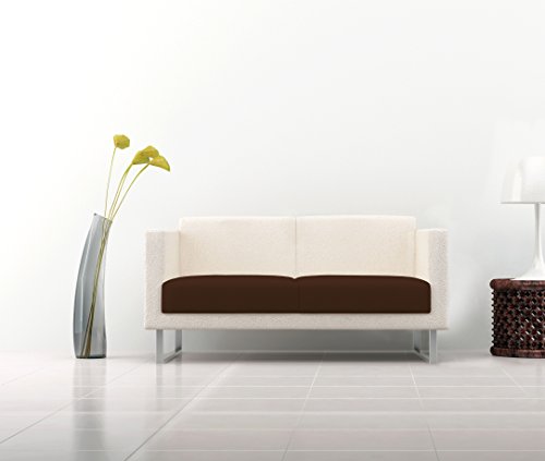 Più Bello Paar des Sofas setzt Decke ausziehbar von 50cm bis 70cm, Weiß von Italian Bed Linen