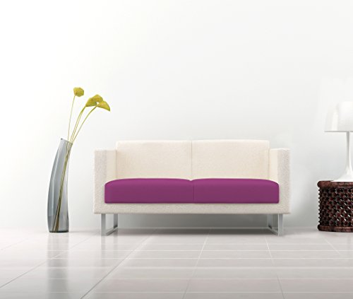 Più Bello Paar des Sofas setzt Decke ausziehbar von 50cm bis 70cm, fuchsia von Italian Bed Linen