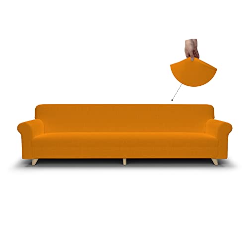 Più bello Bielastische Couchüberzüge Orange von Italian Bed Linen