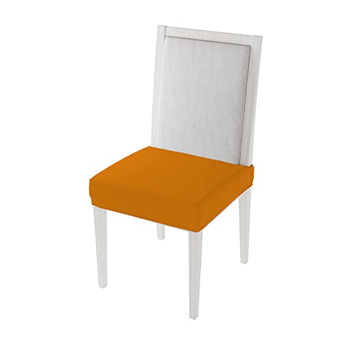 Italian Bed Linen PB-AR Più Bello Bielastische Stuhlüberzüge Set, orange (2 Stücke), 100% Polyester, Standard von Italian Bed Linen
