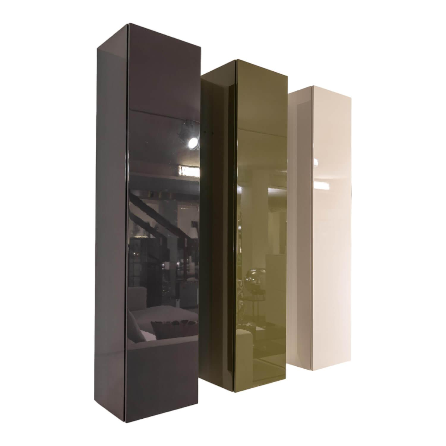 3er-Set Schrank Horizon Flöte Hängend Lack Hochglanz Light Grey Forest Und Dark ... 3er-Set Schrank Horizon Flöte Hängend Lack Hochglanz Light Grey Forest Und Dark ... von Piure