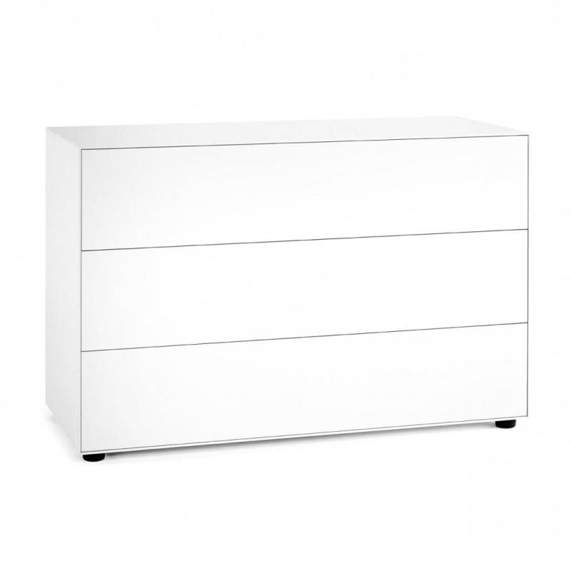 Piure Nex Pur Box Schubkastenbox Kommode Sideboard Regal 120x75cm Weiß Ral 9016  B-Ware von Piure