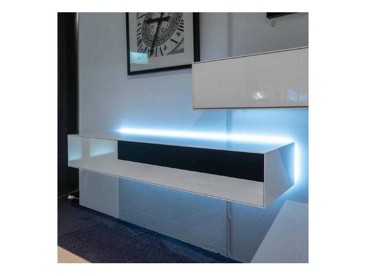 Piure Sideboard Kommode Box Twin Schub Links Hängend H01 Hochglanz Weiß Piure Sideboard Kommode Box Twin Schub Links Hängend H01 Hochglanz Weiß von Piure