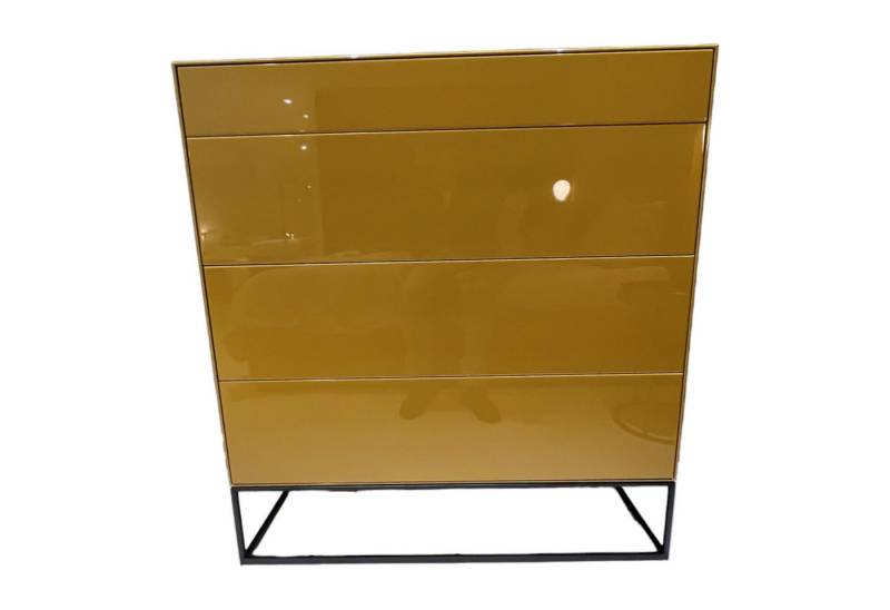 Piure Sideboard Sideboard Nex Lack Hochglanz Gold H29 von Piure