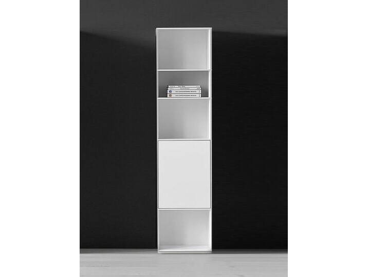 Regal Nex Pur Piure MDF weiß matt lackiert, Designer Studio Piure, 211.5x50x36 cm von Piure