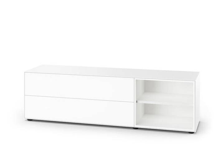 TV-Board Nex Pur Piure weiß, Designer Studio Piure, 52.5x180x48 cm von Piure