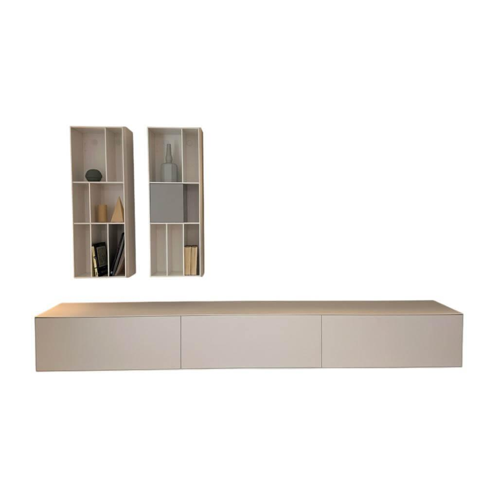 Wohnwand Nex Flex Lack Weiß P01 Matt Wohnwand Nex Flex Lack Weiß P01 Matt von Piure