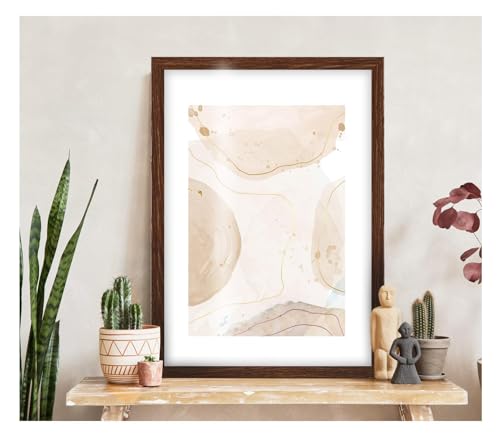 Pix FRAMES Bilderrahmen 40x50 cm - Holzrahmen für Foto - Rahmen mit Scheiben aus acrylglas - Rahmen zum Aufhängen - Modern Photo Frame - Braun Pix FRAMES Bilderrahmen 40x50 cm - Holzrahmen für Foto - Rahmen mit Scheiben aus acrylglas - Rahmen zum Aufhängen - Modern Photo Frame - Braun von Pix FRAMES