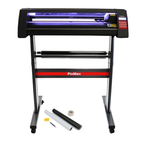 720mm LED Schneideplotter, Signcut Pro Software & Vorbereitungsset und Schneideplotter Schutzhülle Plotter Vinyl-Plotter Sublimationsdruck von Monster Shop