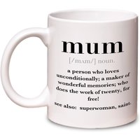 Mama, Mutter Wörterbuch Definition Becher 11Oz. Muttertag, Geburtstag Geschenk Idee Bedeutet Mikrowelle Geschirrspüler Sicher. Premium Beschichtet Mama, Mutter Wörterbuch Definition Becher 11Oz. Muttertag, Geburtstag Geschenk Idee Bedeutet Mikrowelle Geschirrspüler Sicher. Premium Beschichtet von PixPrintUK