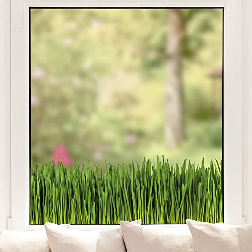 Pixblick Fenstersticker - Hohes Gras als Sichtschutz I Made in Germany I Wiederverwendbar von Pixblick