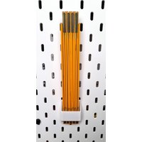 Zollstockhalter Passend Für Skadis | 3D Druck Werkzeughalter Verschiedene Farben Optimiere Deine Organisation Und Spare Platz von PixelPlates