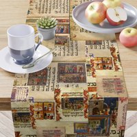 Tischläufer Pessach Agada - Ganz Besondere Sammlung Von Musems, Seder Geschenk-Manuskript von PixellentGifts