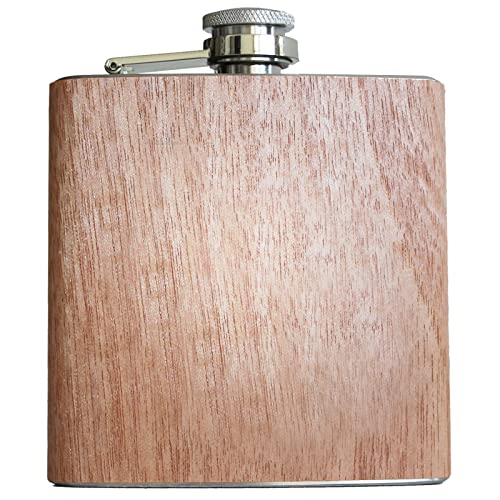 Flachmann Holz 1 Stück von Pixelstudio