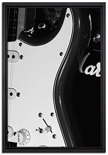 Pixxprint E-Gitarre Verstärker Leinwandbild 60x40 cm im Bilderahmen, Wandbild, Schattenfugenrahmen, Kein Poster Pixxprint E-Gitarre Verstärker Leinwandbild 60x40 cm im Bilderahmen, Wandbild, Schattenfugenrahmen, Kein Poster von Pixxprint