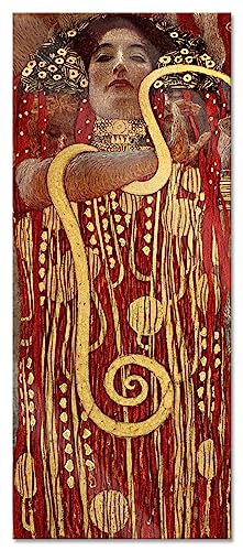 Pixxprint Glasbild Panorama, Wandbild aus Echtglas, Gustav Klimt - Hygieia, 100x40 cm, inkl. Aufhängung und Abstandshalter Pixxprint Glasbild Panorama, Wandbild aus Echtglas, Gustav Klimt - Hygieia, 100x40 cm, inkl. Aufhängung und Abstandshalter von Pixxprint