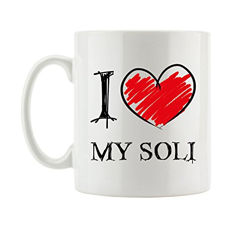 Pixxprint I Love My Soli Fun Tasse von Pixxprint