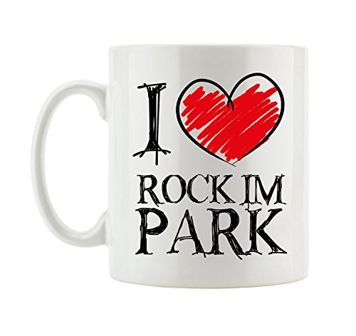 Pixxprint I Love Rock im Park Fun Tasse von Pixxprint