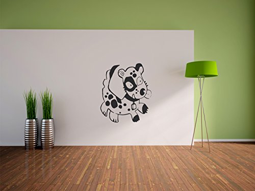 Pixxprint Wandtattoo, Schwarz von Pixxprint