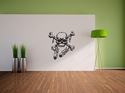 Pixxprint Wandtattoo, Nero (Schwarz), 900 x 810 mm von Pixxprint