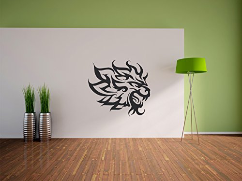 Pixxprint Wandtattoo, Nero (Schwarz), 900 x 820 mm von Pixxprint