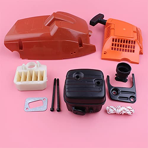 Pizgear Rücklaufstarter-Zylinderabdeckung Kettensägen-Ersatzteilhalterung Bolzendichtung Luftfilter, for Husqvarna, 340 345 350 503910501 537104702 Kettensägen-Rücklaufstarter Pizgear Rücklaufstarter-Zylinderabdeckung Kettensägen-Ersatzteilhalterung Bolzendichtung Luftfilter, for Husqvarna, 340 345 350 503910501 537104702 Kettensägen-Rücklaufstarter von Pizgear