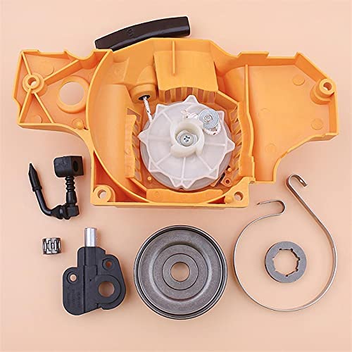 Pizgear Rückstoß-Rücklauf-Seilzugstarter Kupplungstrommel Kettenradfelge Ölpumpe Bremsband Lagersatz Kettensäge, for Partner, 350 351 Kettensägen-Rücklaufstarter Pizgear Rückstoß-Rücklauf-Seilzugstarter Kupplungstrommel Kettenradfelge Ölpumpe Bremsband Lagersatz Kettensäge, for Partner, 350 351 Kettensägen-Rücklaufstarter von Pizgear
