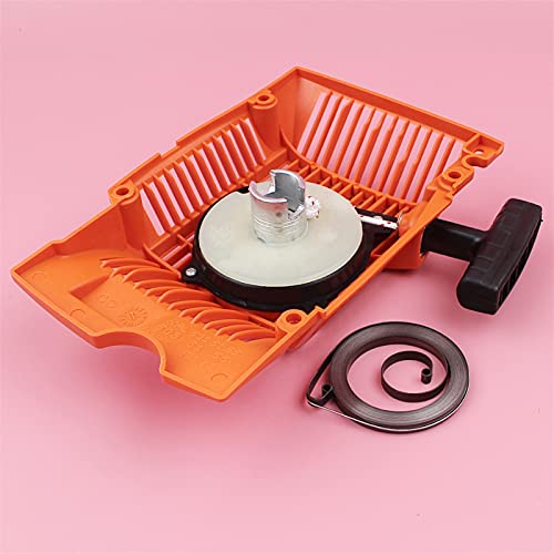 Pizgear Rückstoß-Rücklaufseilzugstarter-Federsatz Kettensägenersatzteil, for Husqvarna, 266 268 272 268K Kettensägen-Rücklaufstarter von Pizgear