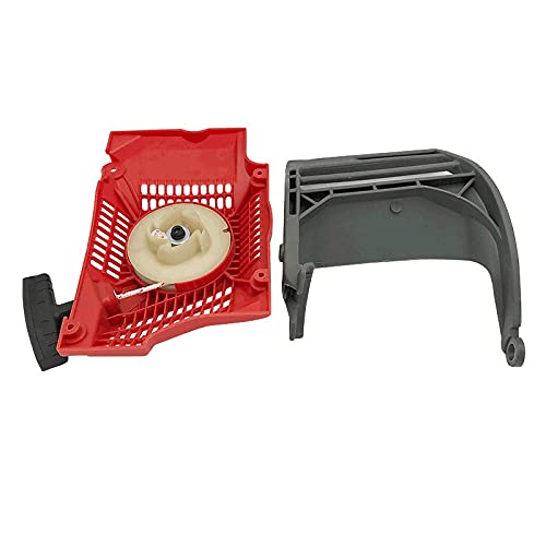 Pizgear Rückstoßstarter, Frontschutz, Kettenbremsgriff-Kit, Kettensägenteile, for Husqvarna, 365 372 371 362 503 62 82-01 Kettensägen-Rücklaufstarter von Pizgear